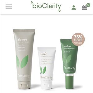 BioClarity Clear Skin Care Routine FULL SIZE